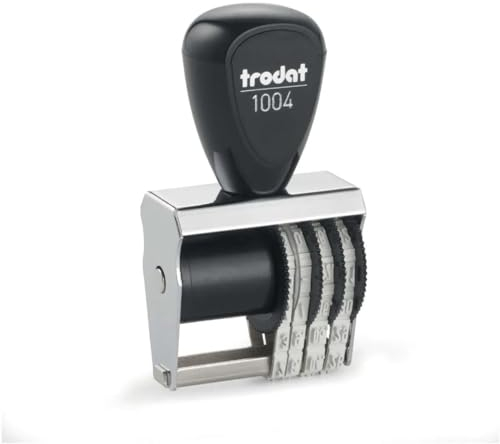 Datumstempel Trodat Classic 1004/35 custom (18x3 mm - 1 Zeile) mit individueller Textplatte