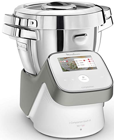 Moulinex hf936e00 i-Companion Touch XL - Robot de cocina multifunción (3 L, 1550 W), blanco