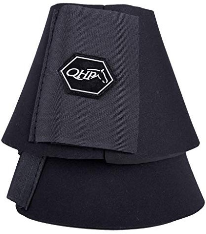 QHP Hufglocken Neopren Springglocken (XS, schwarz)