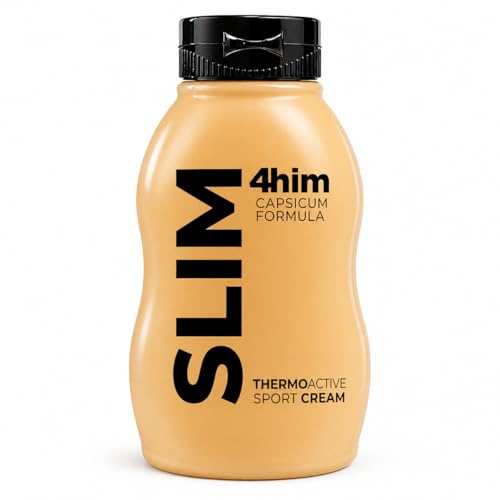 Crema Abdominal Hombre Termogénica 250 ml con Capsicum, Cafeína y Carnitina – Reafirmante para Abdomen y Flancos – Efecto Calor Activador – Fórmula Deportiva Pre y Post Entrenamiento – Made in Italy