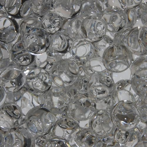 NaDeco Deko Wasserperlen in vielen Farben wählbar, Ø 10-12mm, Beutel mit ca. 35g, für 4 Liter Wasser | Wasserperlen für Pflanzen | Wasserperlen durchsichtig, Farbe:Transparent