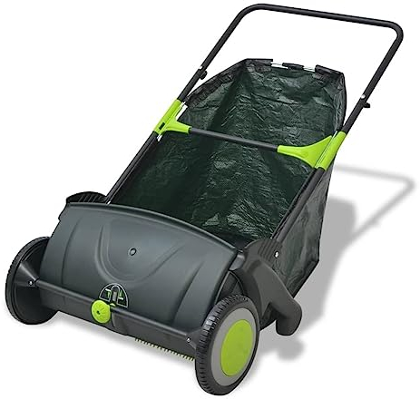 RAUGAJ Lawn & Garden-Lawn Sweeper 103 L-Home & Garden
