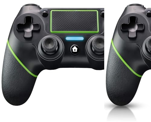 Mando Bluetooth/Controlador Inalambrico funciona con P4/Pro/Slim/PC y ordenador portátil, p3 verde.