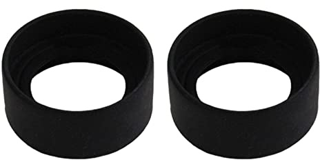 Okularabdeckung aus Gummi mit 33/36 mm Durchmesser für Fernglas, biologisches Stereo-Mikroskop, Zubehör-Set