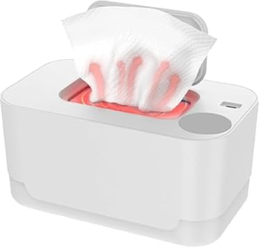 Calentador de toallitas húmedas para bebé, dispensador de toallitas húmedas de calefacción uniforme para uso doméstico, contenedor portátil para pañales de calefacción para sala de estar, baño y