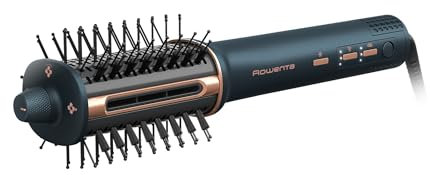 Rowenta Air Brush 3D, Spazzola ad Aria Calda, Styling 3-in-1 Versatile e Alte Prestazioni per Capelli Lisci, Voluminosi o Naturali, Risultati Facili e Sicuri, UB9720