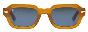 Kyme, Damsolglasögon, modell TEO3, acetatplastmaterial, tillverkat i Italien, Honung