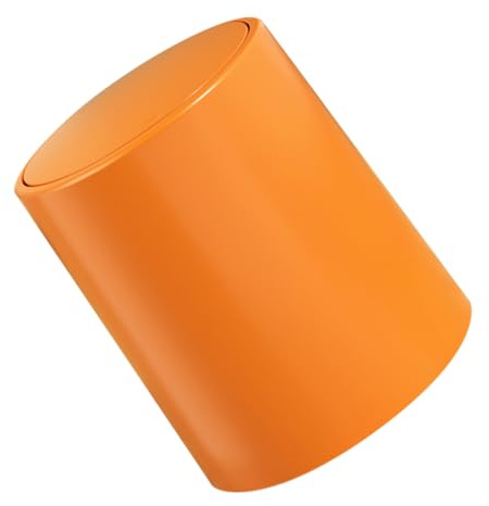 TIDTALEO Poubelle Double à Pression Moyenne Taille, Plastique Stable, Couvercle Amovible, Poubelle Multifonction Cuisine et Salle de Bain, Corbeille à Papier Double Compartiment, Usage