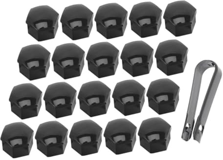 ABOOFAN 40 Pezzi Copridado Ruota con Design Elegante Coperture per Bulloni Pneumatici Facile Installazione e Rimozione Accessori per Auto per Migliorare Aspetto Esterno