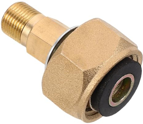 IWOWHERO Adaptador para de Gas de Latón Resistente Conector Seguro para Manguera de Gas Adaptador de Conversión para Estufa de Camping y Actividades al Aire Libre