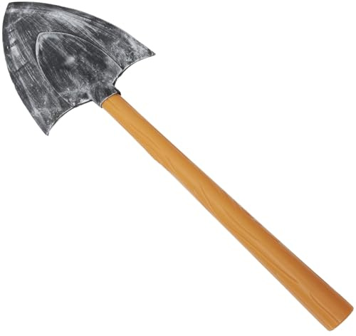 LRXIYODE Accessorio per Costume Piccone Finta Vanga Decorativa in Plastica Spugna, Giocattolo da Picca per Feste e Spettacoli, Decorazione Scenica per Eventi e Party
