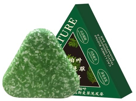 Shampoo – 120 G Sapone Delicato Controllo Olio | Shampoo Solido | Foglie Naturali Cinesi 'Albero Della Vita Eusmanthus Per Capelli, Donne, Cura quotidiana del cuoio capelluto, Pulizia, Salone