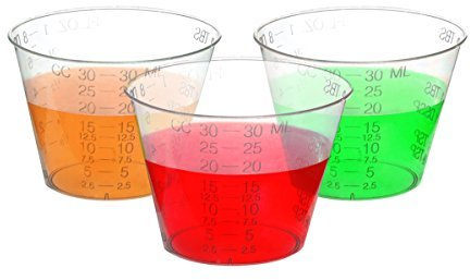 Oakridge One Ounce Plastic Medicine Cups (Pack of 100)