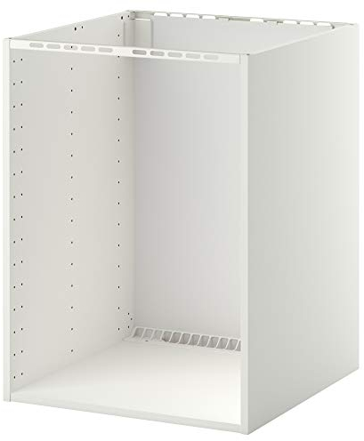 METOD base cabinet for built-in oven/sink 60x80 cm white