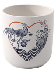 Villeroy & Boch – 275 Jubiläum Kaffeebecher Weiß, Spülmaschinenfest, Mikrowellensicher, Tasse, Kaffeetasse, Trinkgeschirr, Becher, Premium Porzellan
