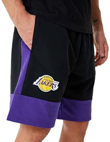 New Era NBA Colour Block Loslak Blktrp Herren-Shorts