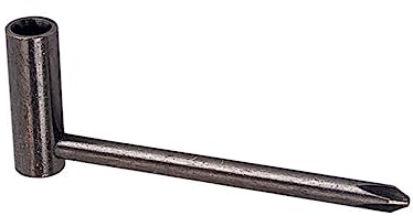 ibasenice Sechskantschlüssel Innendurchmesser Metall Gitarren-halsstab-steckschlüssel Reparaturschlüssel Für Elektronische Gitarren Einstellwerkzeug