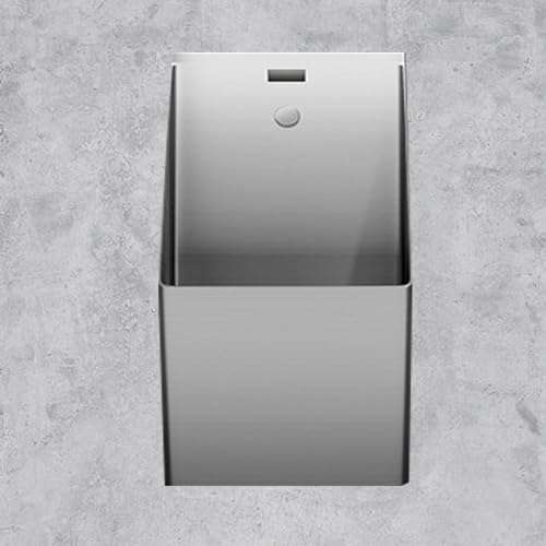 ATYUJKB Urinal für Öffentliche Toiletten, Urinal aus Edelstahl 304, Kleine Vertikale Toilette, Wandpissoir Geeignet für Schule, Hotel, Familie, Öffentliche Toilette, Herren-Urinale (H)