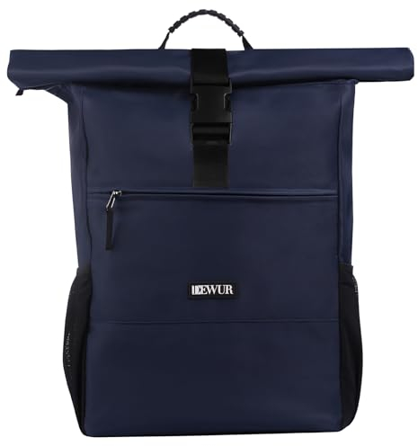 DEWUR 35L Thermo Rücksack Kühlrucksack Kühltasche Wasserdichter Picknickrucksack mit Flaschenöffner für Picknick Camping Strand Wandern Reisen Einkaufen (Blau.)