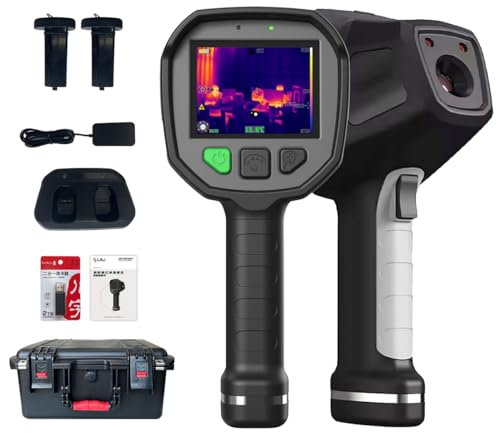Caméra d'imagerie thermique 384 x 288 IR haute résolution Caméra infrarouge portative -40 °C à 1200 °C Écran TFT 3,5 800 x 640 60 Hz Fréquence de rafraîchissement avec WiFi