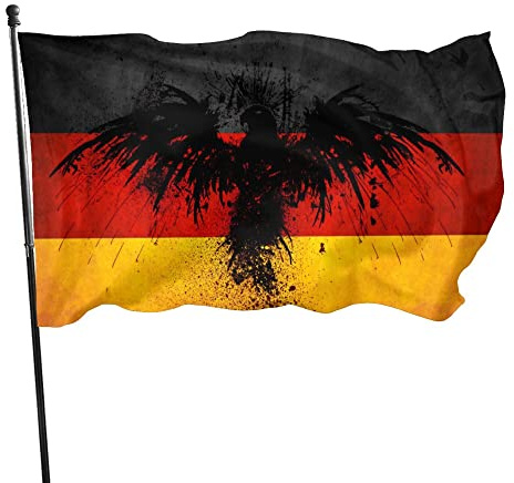 Deutsche Flagge Adler Flagge 3x5 Ft Garten Outdoor Dekoration Banner