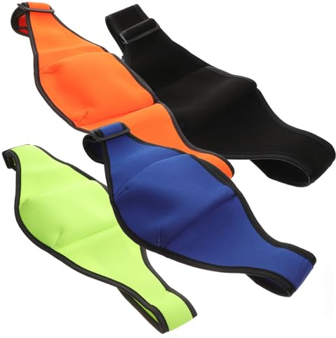 PRETYZOOM Bolsas para Cinturón de Micrófono de 4 Piezas, Materiales Nylon y Caucho Sintético, Costuras Finas y Diseño Fácil para Almacenar Micrófono en Clases de Fitness Color Aleatorio