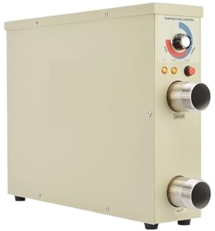 QAXRZCUCD Calentador De Agua Eléctrico Digital For Piscina 7,5 KW con Temperatura Constante CalefaccióN Potente Y Eficiente