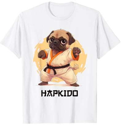 Hapkido Pug Fighter Suit T-Shirt