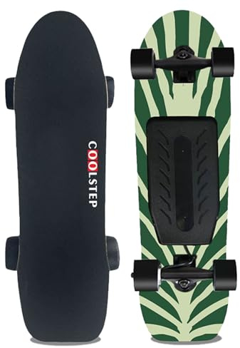 Skateboard elettrico con telecomando, longboard da 800 W, velocità di 26 mph, portata 300 kg, ideale per adolescenti e adulti, impugnatura sicura in carta vetrata