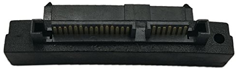 zdyCGTime SAS 22 Pin to 7 Pin + 15 Pin SATA Hard Disk Drive Raid Adapter with 15 Pin Power Port-Right Angle 90 Degree