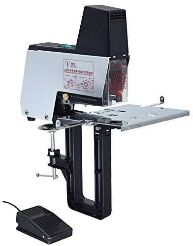 Hanchen Grapadora Automática 40 hojas Grapadora Eléctrica con Pedal para Oficinas Papelerías Escuelas