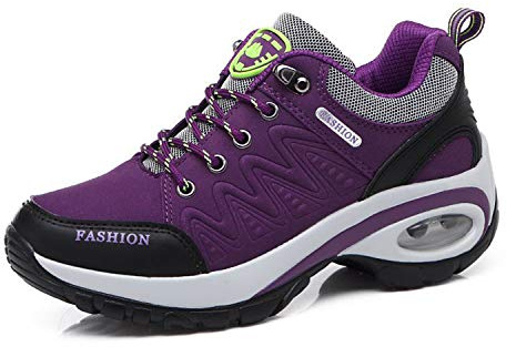 Femmes Minceur Chaussures Marche Baskets Aptitude Wedges Plateforme Chaussures Sneakers