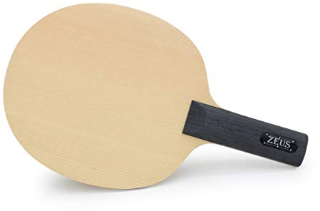 Sauer & Tröger Tischtennis Defensiv Holz für Noppenspieler | Zeus | Gerade (Gerade)