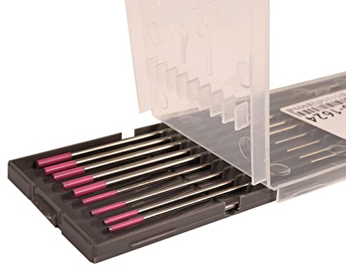 WELDINGER WIG-Wolframelektrode WX-Pink Sortiment je 5 Stück 1,6x175 und 2,4x175 mm