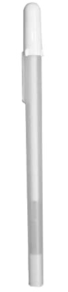 zalati Marker Pen Tattoo Stencil for Skin Marker Non-Toxic Sterile Position Mark for Eyebrow, Lips, Skin - White