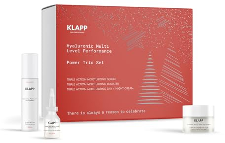 KLAPP Cosmetics - Triple Action Moisturizing Power Trio Set (50 ml + 50 ml + 15 ml)
