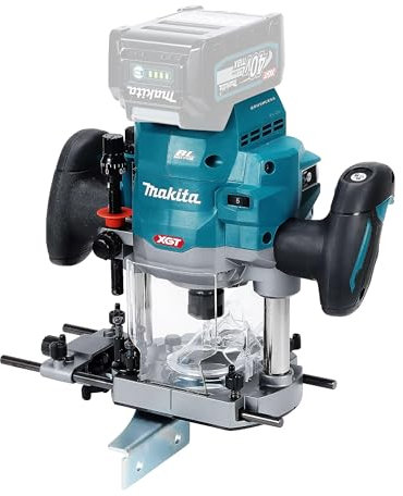 Makita RP001GZ - Fresatrice a batteria 40 V max. (senza caricatore e batterie)