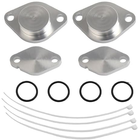 SANTUO Kit di rimozione EGR – X8R0021, kit piastra di chiusura EGR ad alte prestazioni per Land Rover Discovery 3/Sport TDV6, efficienza e prestazioni migliorate del motore