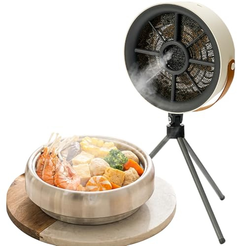 Bärbar spisfläkt för matlagning, Bärbar spisfläkt för matlagning 3 | Avtagbar Matlagning, Hot Pot, BBQ, Utomhus, Köksmaterial, , Camping, Picknick, Resor, Inomh