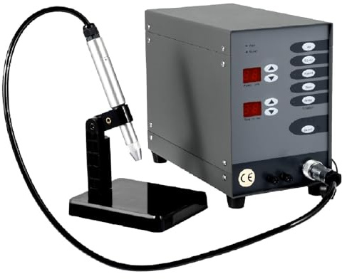 Lissontine Soldadora Profesional para Joyería, Máquina De Soldar Portátil, Soldadora Automática De Puntos, Kit De Soldadura DIY para Joyería Soldadora De Titanio Y Máquina Soldadora para Joyería