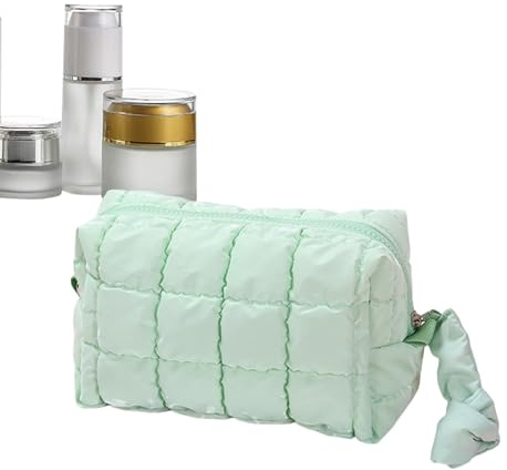Kosmetikväska för resor | enfärgad modern arrangör | makeup resväska för kvinnor | för mor, fru, flickvän, lotion, ögonbrynspenna, ögonskugga, täckpenna, camping