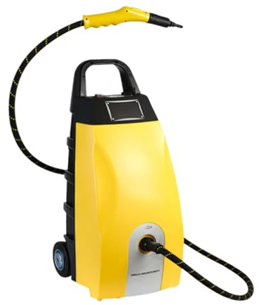Pulitore a Vapore 3000w, Alta Pressione E Temperatura, Serbatoio 3,5l, Riscaldamento Rapido, Vapore Continuo, Portatile E Con Spazzole E Ugelli Multipli