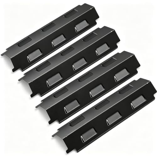 Denmay 37,2cm Universal Flavorizer Bars für Enders Boston 3k Turbo, Barbecook, Tarrington House, Outdoorchef-Perth, Blooma, Uniflame 750, Tenneker TG4, Brennerabdeckung Ersatzteile, 4 Pack