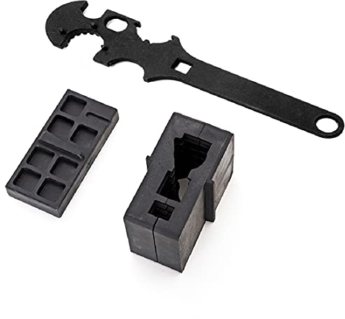 MASUNN 31 cm Mehrzweck Schraubenschlüssel-Set für AR15/M4 Empfänger-Reparatur, Kombischlüsselwerkzeug, Polymer, #05 Schraubenschlüssel-Sets