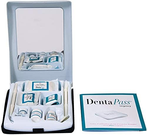 DentaPass Kit Urgence Dentaire Indispensable | Pansement Dentaire, Ciment Dentaire, Soulage les Douleurs Dentaires - Entreprise Française NOTICE EN ITALIEN(Italiano)