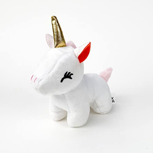 Weißes Einhorn – niedlich, kuschelig, bezaubernd, weich – Geschenk zum Basteln
