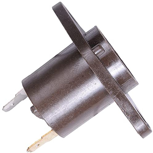 PartsBroz W10210871 Microwave Light Bulb Socket - Compatible with Whirlpool Maytag Amana KitchenAid - Replaces AP4364465 1472199 PS2342199 AH2342199 EA2342199