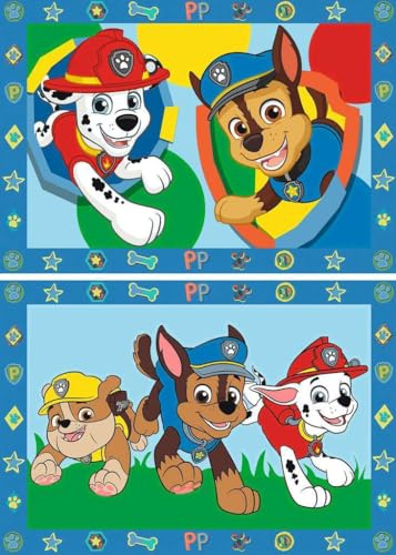 Ravensburger CreArt Paw Patrol - Malen nach Zahlen ab 5 Jahre | Paw Patrol Malset mit Rahmen, Pinsel und Acrylfarben, Geschenk für Mädchen und Jungen