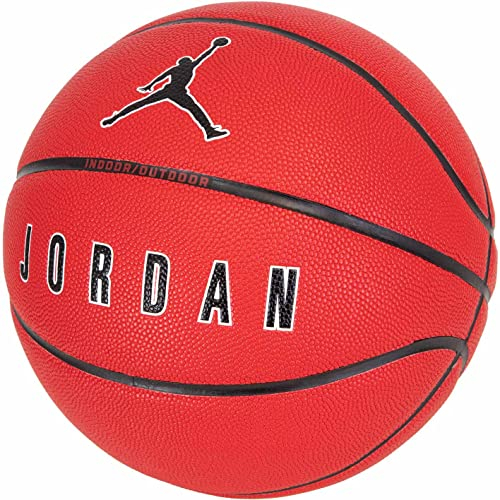 NIKE Jordan Ultimate 8P Basketball Ball (red/Black, 7)