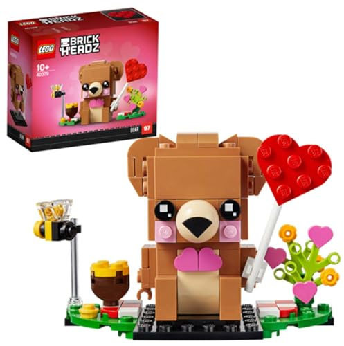LEGO Brickheadz 40379 Ours de Saint-Valentin